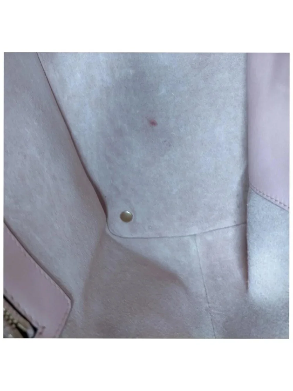 Valentino Garavani Blush Pink Rockstud Large Satchel Shoulder Bag